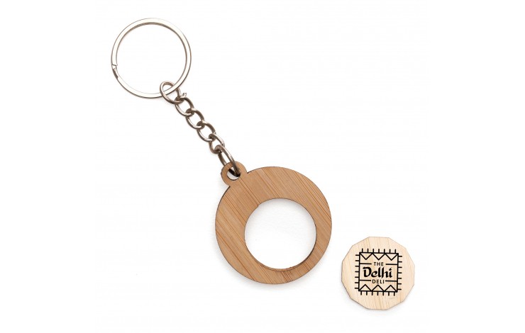 2-in-1 Bamboo Trolley Coin