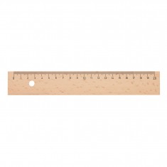 20cm Wooden Ruler