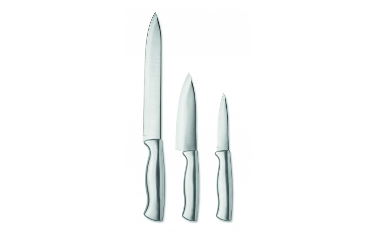 3-Piece Stainless Steel Knife Set
