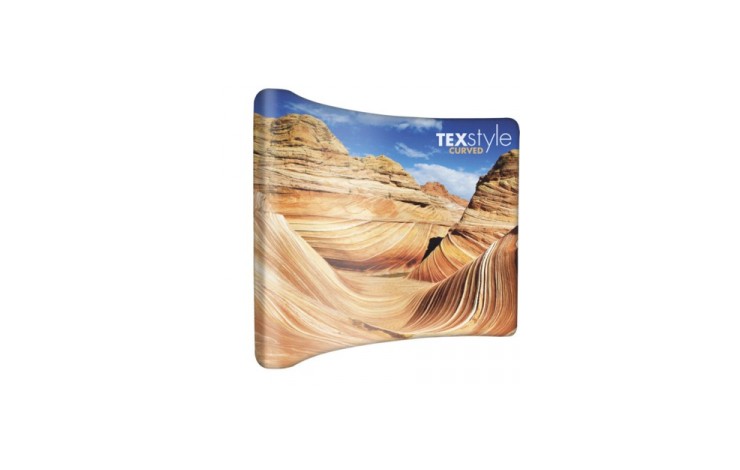 3 x 2m Curved Exhibition Banner