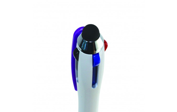 4-in-1 Contour Stylus Ballpen