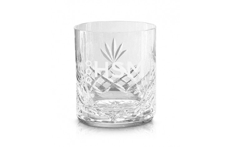 400ml Glencoe Crystal Whisky Tumbler