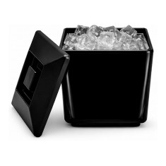 4 Litre Square Insulated Ice Bucket with Lid