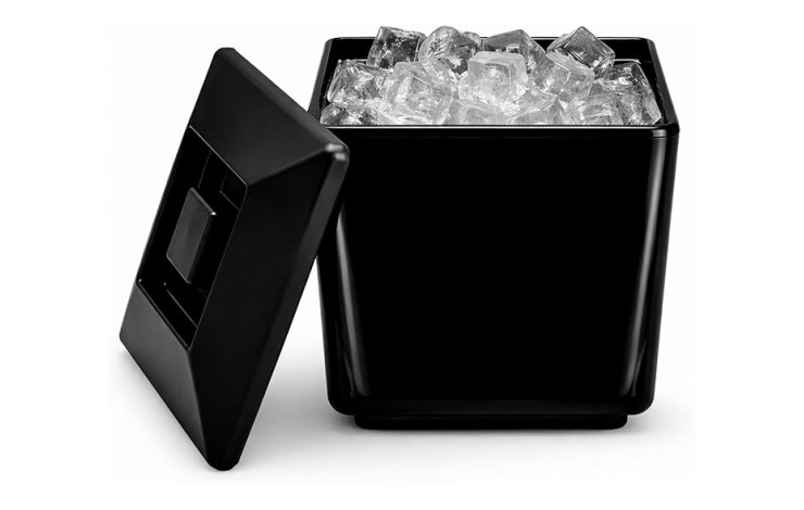 4 Litre Square Insulated Ice Bucket with Lid