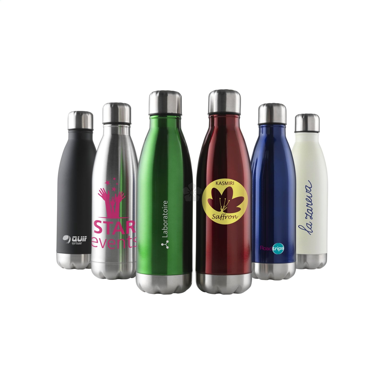 Promotional 500ml Metal Travel Bottle  Personalised by 