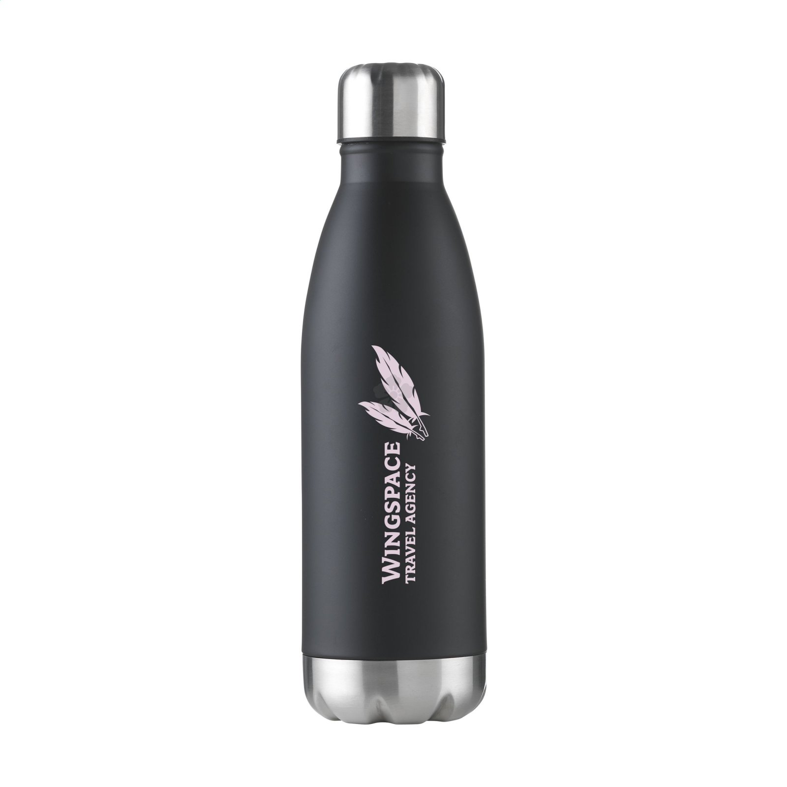 Promotional 500ml Metal Travel Bottle  Personalised by 