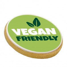 5cm Vegan Shortbread Biscuit