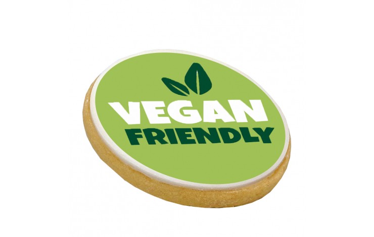 5cm Vegan Shortbread Biscuit