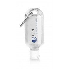 60ml UK Carabiner Clip Hand Sanitiser