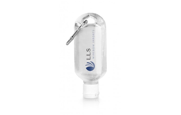 60ml UK Carabiner Clip Hand Sanitiser