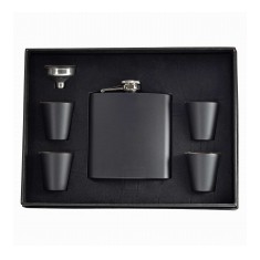 6oz Hip Flask & Cup Gift Set