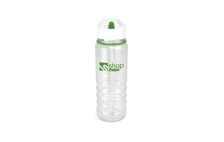 750ml Bottle with Flip Straw