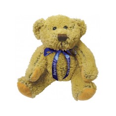 8 inch Korky Bear and Neck Bow