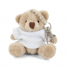 8cm Tubby Bear Keyring