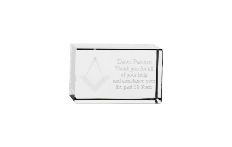 Optical Crystal Rectangle