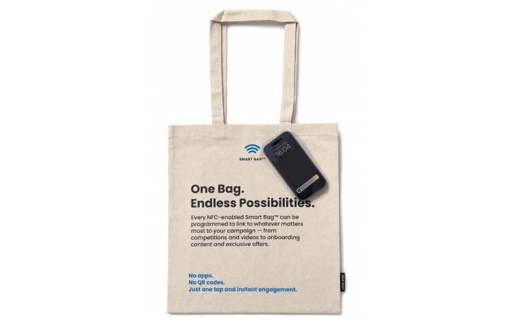 8oz NFC Smart Tote Bag