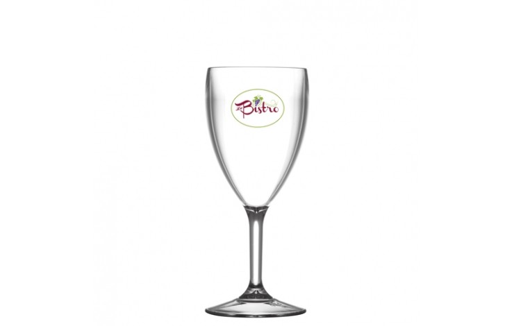9oz Reusable Plastic Wine Glass