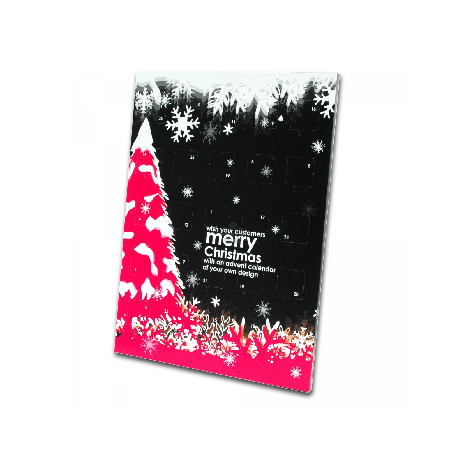 Promotional A4 Advent Calendar, Personalised by MoJo Promotions
