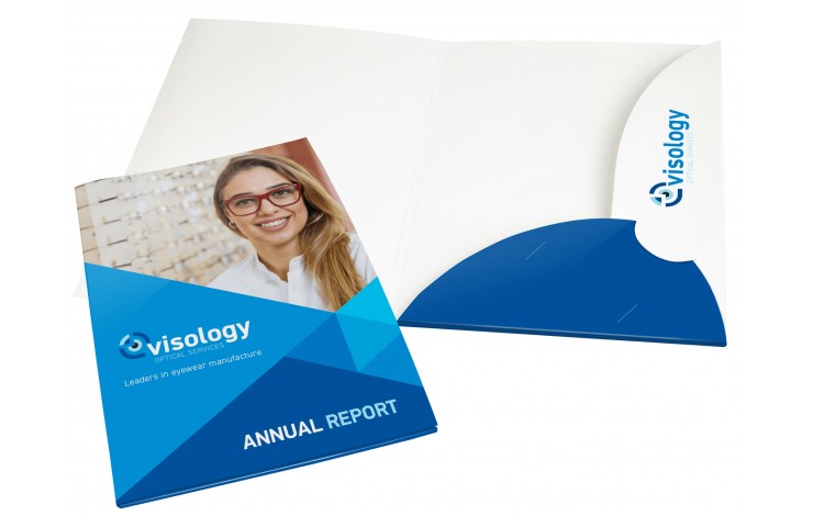 A4 Card Presentation Folder