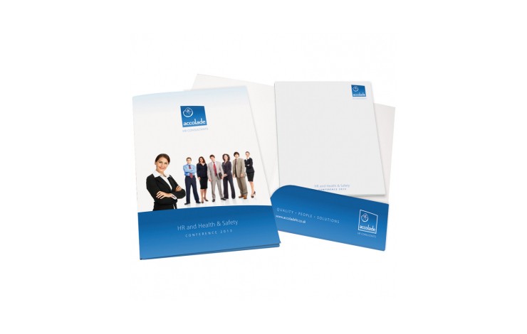 A4 Deluxe Presentation Folder