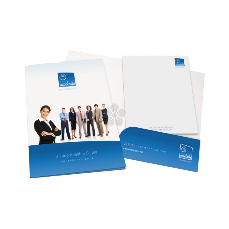 presentation folder personalised