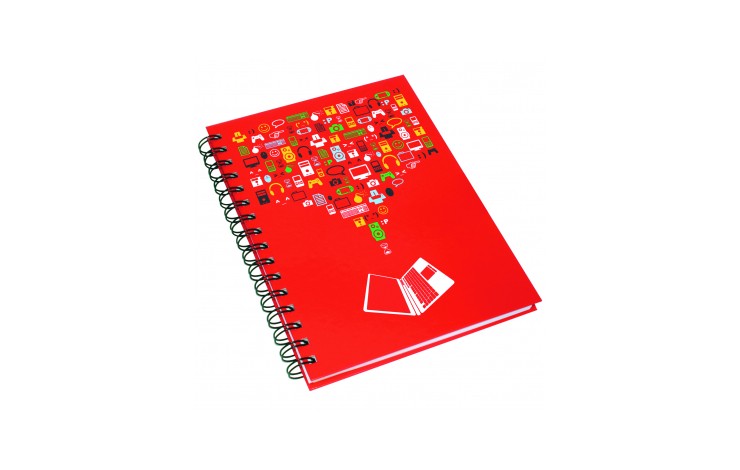 A4 Hard Cover Wirobound Pad