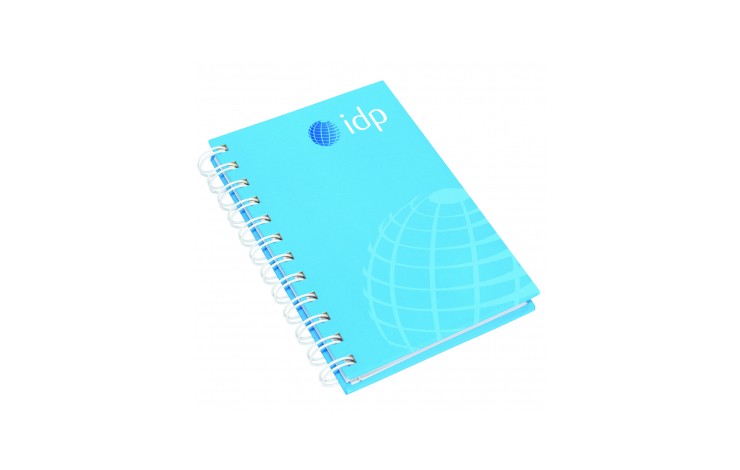 A4 Hard Cover Wirobound Pad