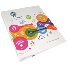 A4 Hardback Ring Binder