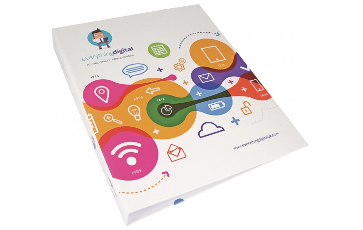 A4 Hardback Ring Binder