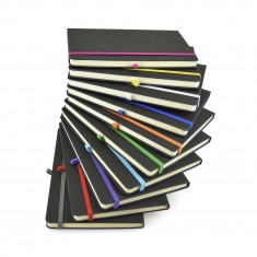 A5 Medium Croft Notebook - Colour Trim