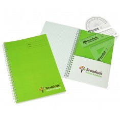 A5 Notebook & Geometry Set