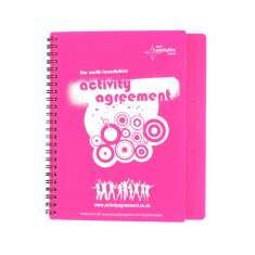 A5 Wiro-Bound Polypropylene Pen Holder Notepads