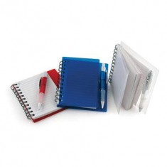A6 Plastic Notebook with Pen