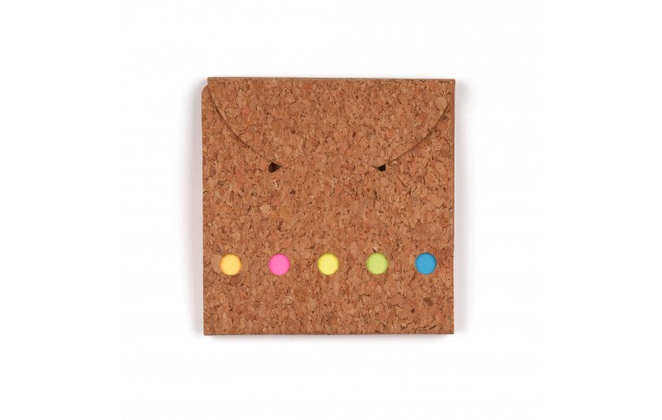 Abbott Cork Sticky Notes Booklet