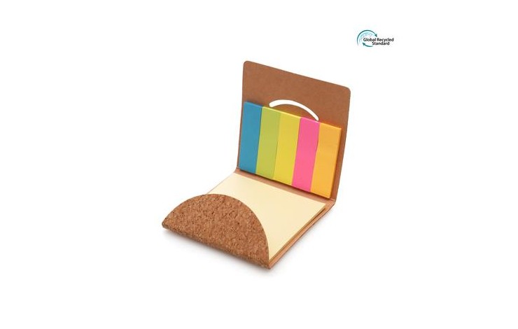 Abbott Cork Sticky Notes Booklet