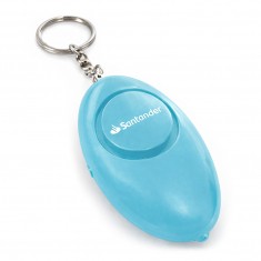 Personal Alarm Keyring with Torch
