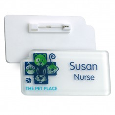 Acrylic Personalised Name Badges