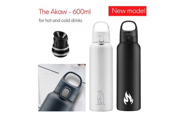 Akaw 600ml Insulated Stainless Steel Bottle