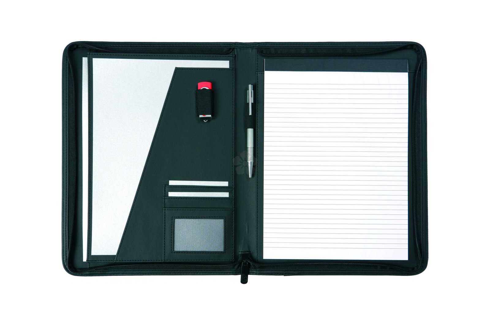 Promotional Albion Zipped A4 Executive Folder, Personalised by MoJo