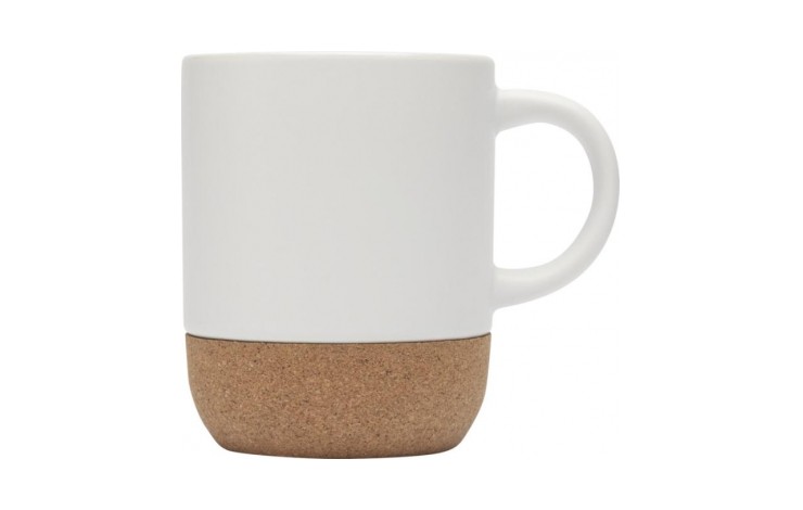 Alexa 300ml Cork Base Ceramic Mug