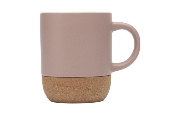 Alexa 300ml Cork Base Ceramic Mug