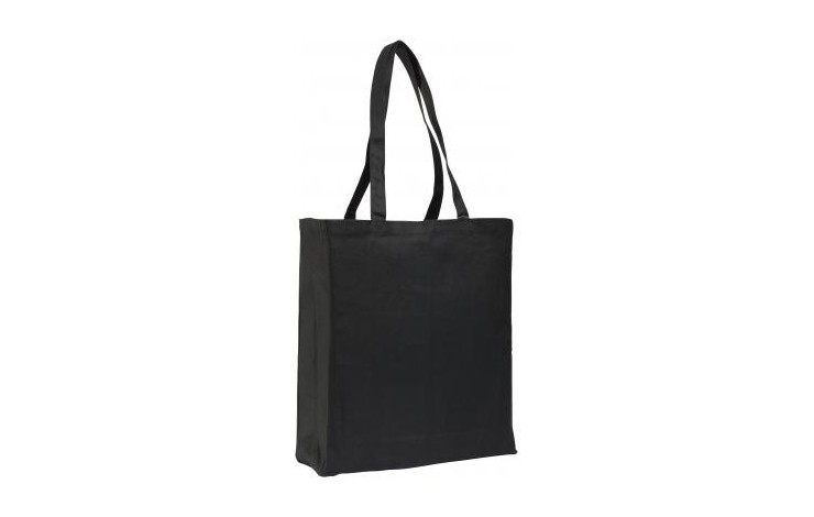 Allington 12oz Black Cotton Canvas Shopper