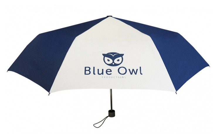 Alternating Panel Mini Umbrella