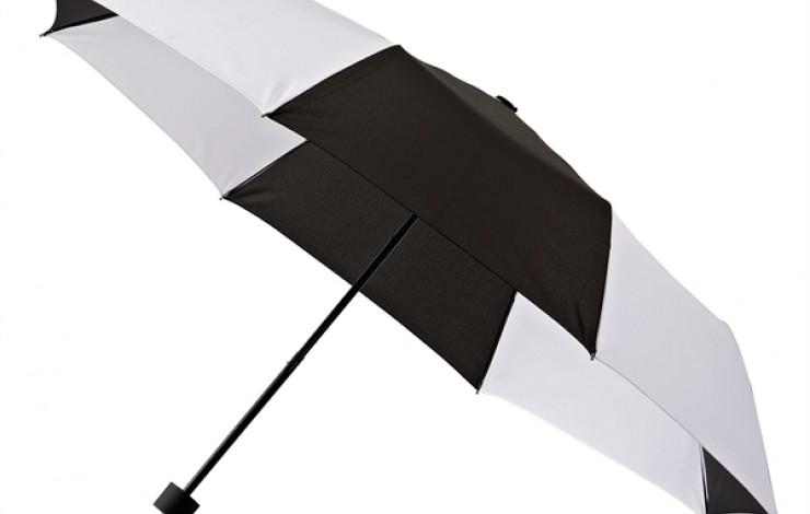 Alternating Panel Mini Umbrella