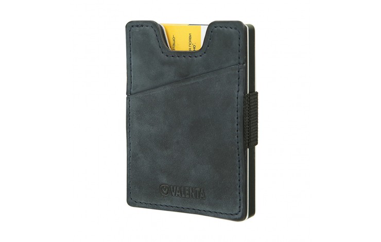 Aluminium and Leather RFID Card Case