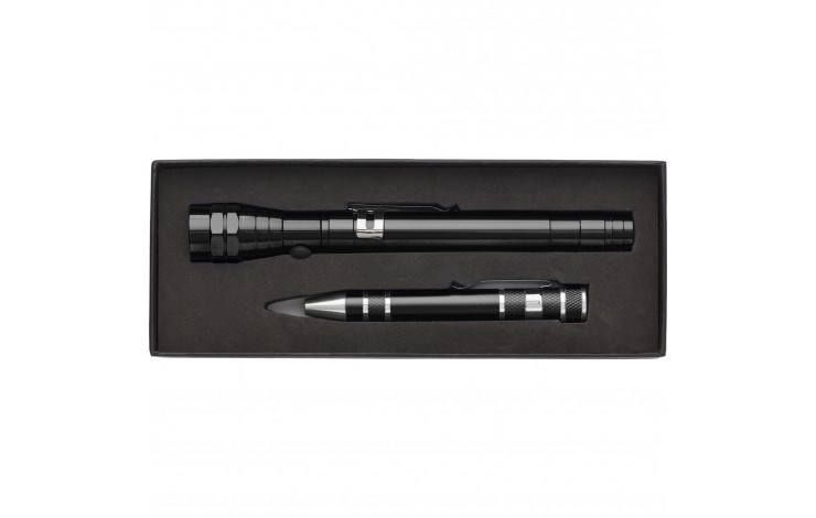 Aluminium Torch and Screwdriver Set