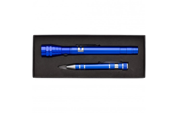 Aluminium Torch and Screwdriver Set