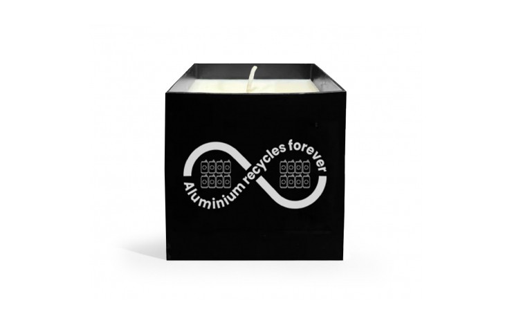 Aluminium Vegan Candle
