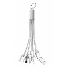 Anstey 5-in-1 Charging Cable Keyring