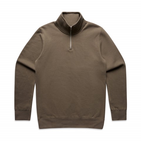 AS Colour Half Zip Crew Sweater